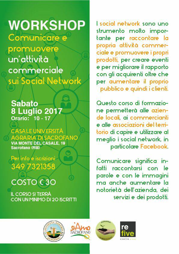 Comunicare e promuovere un’attività commerciale sui social network