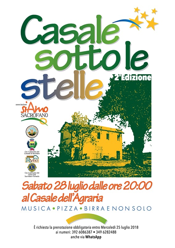 Casale sotto le stelle