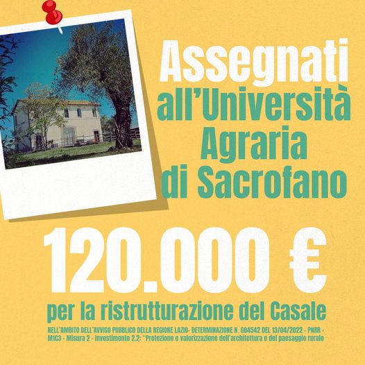 Contributo ristrutturazione casale